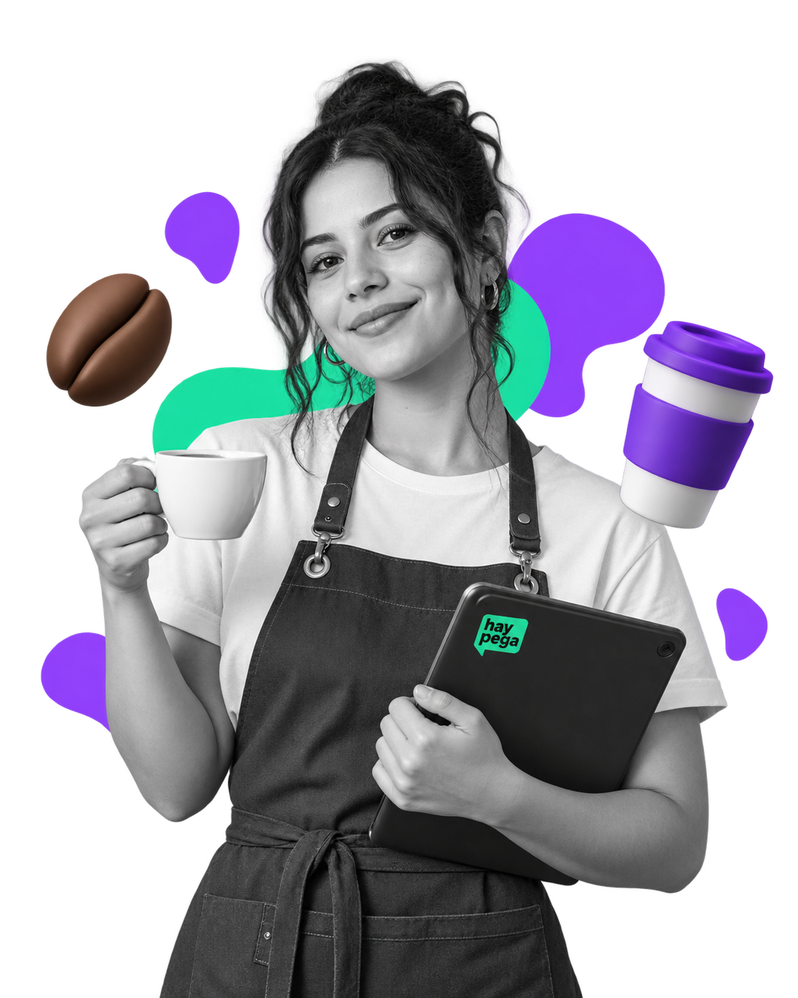 Trabajadora del área de cafetería